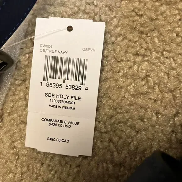 NWT Coach Hadley Convertible Crossbody Bag in True Navy - Picture 3 of 8